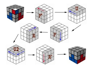 三阶魔方还原公式,小编教你三阶魔方怎么还原