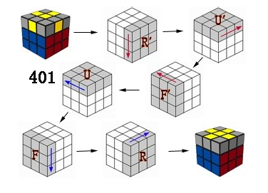 魔方10秒复原公式 三阶魔方高级公式图解_魔方快速还原只扭20下