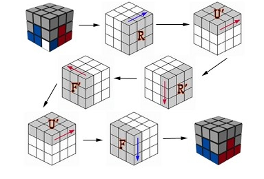 三阶魔方还原公式,小编教你三阶魔方怎么还原