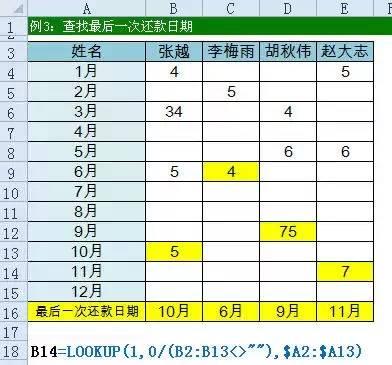 excel常用函数公式汇总大全