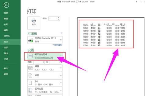 打印设置 打印设置
